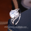 cubic zirconia ring jewelry factory engagement ring